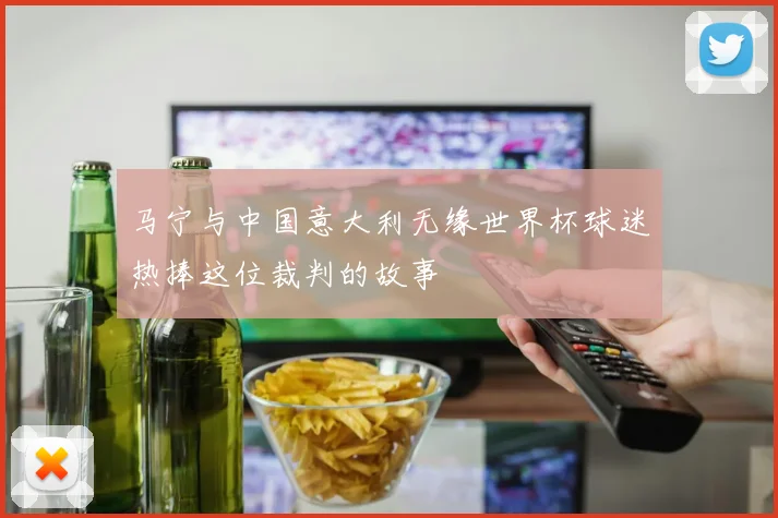 马宁与中国意大利无缘世界杯球迷热捧这位裁判的故事